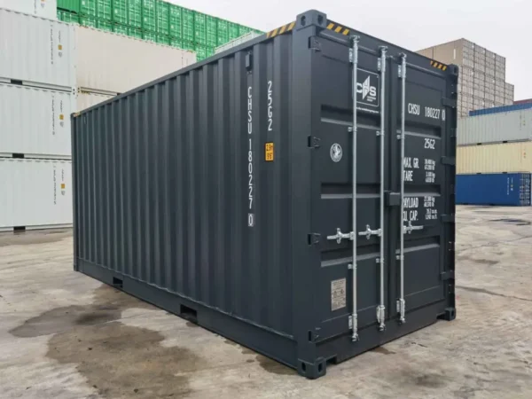 20ft-shipping-container-high-cube-open-side-grey-new-front-corner-left-
